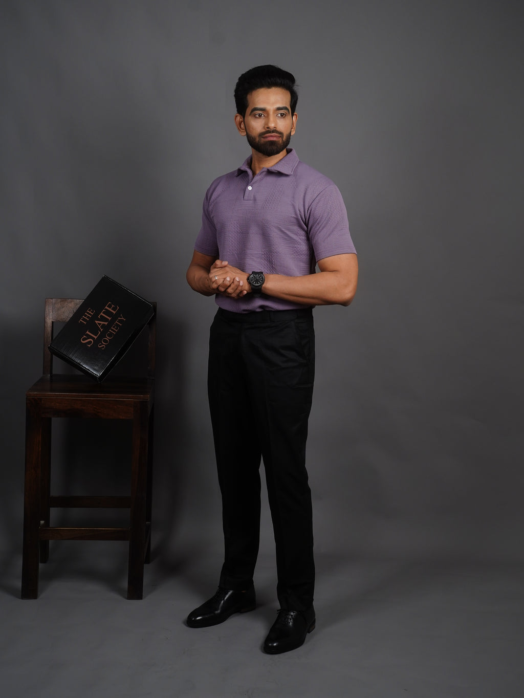 Polo-Shirt - Dusty Lavender