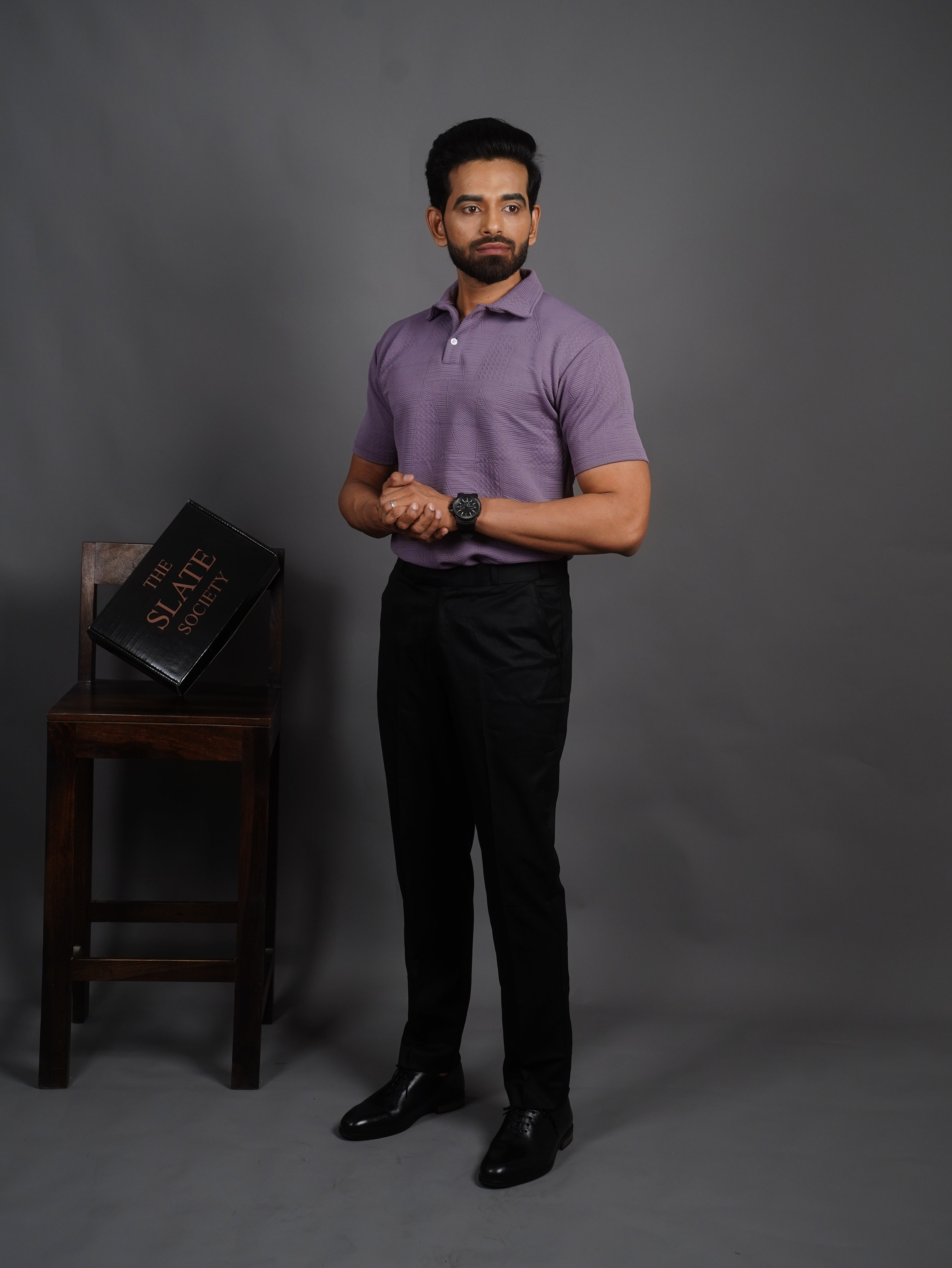 Polo-Shirt - Dusty Lavender
