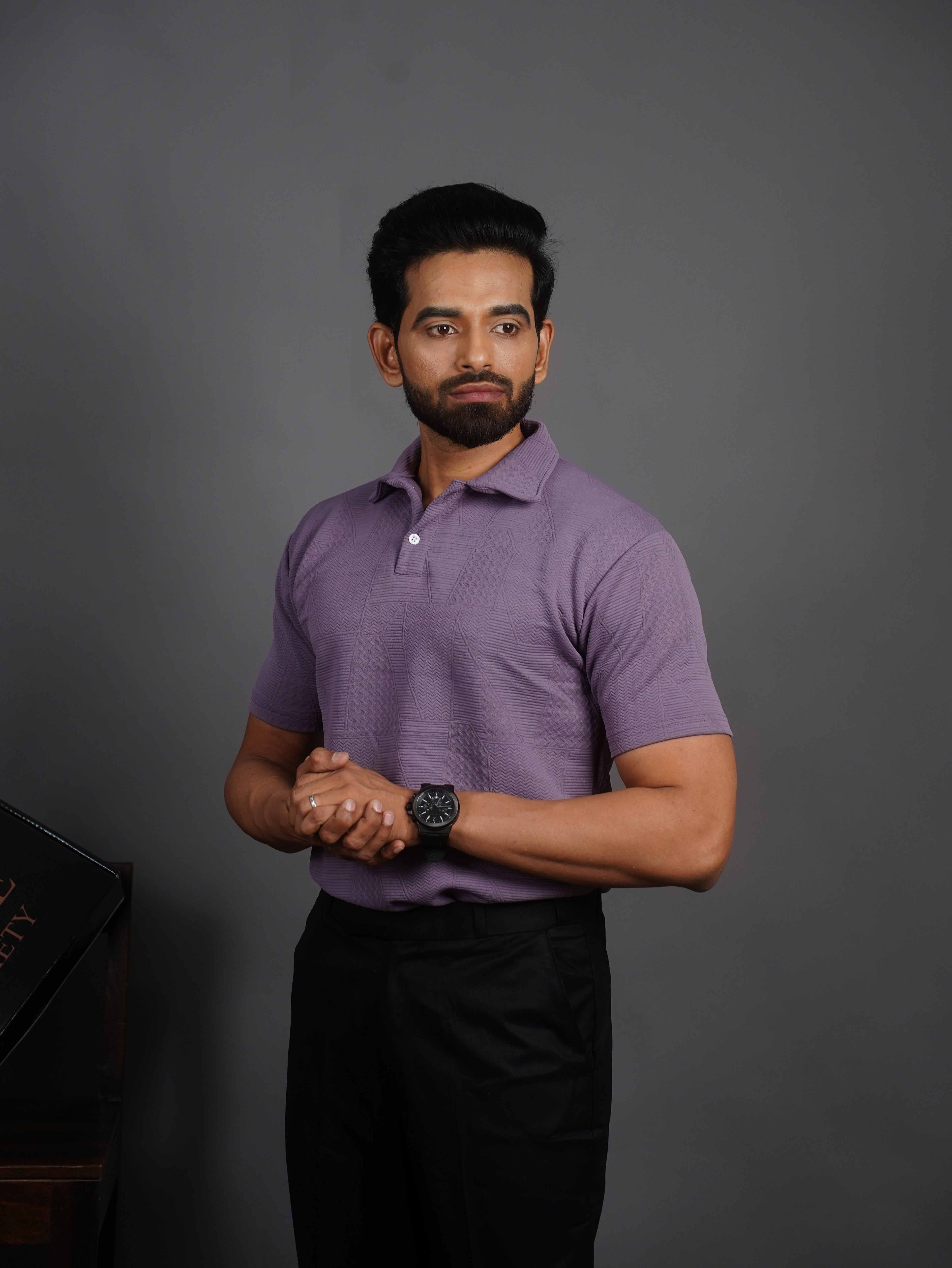 Polo-Shirt - Dusty Lavender