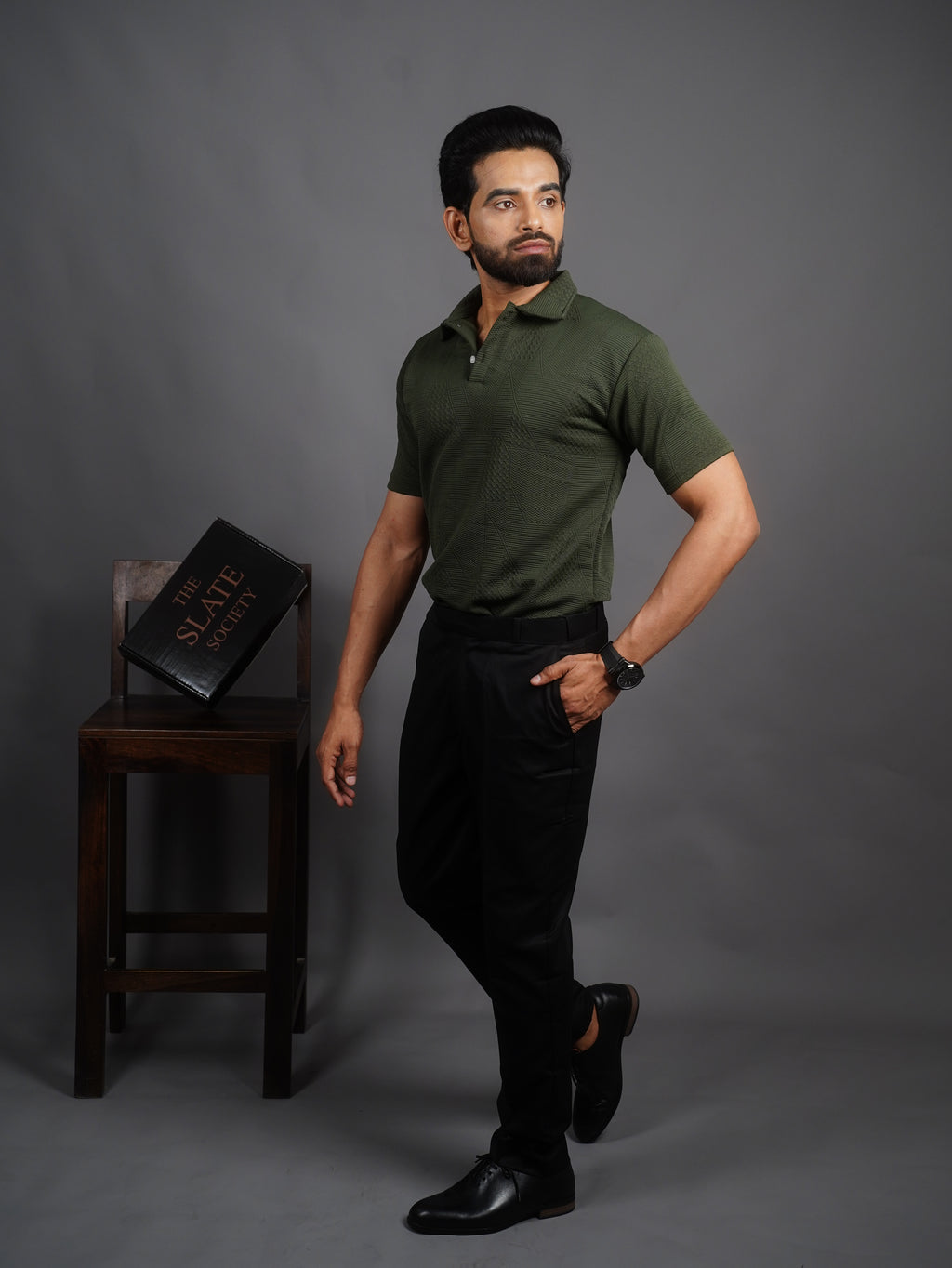 Polo-Shirt - Olive Green