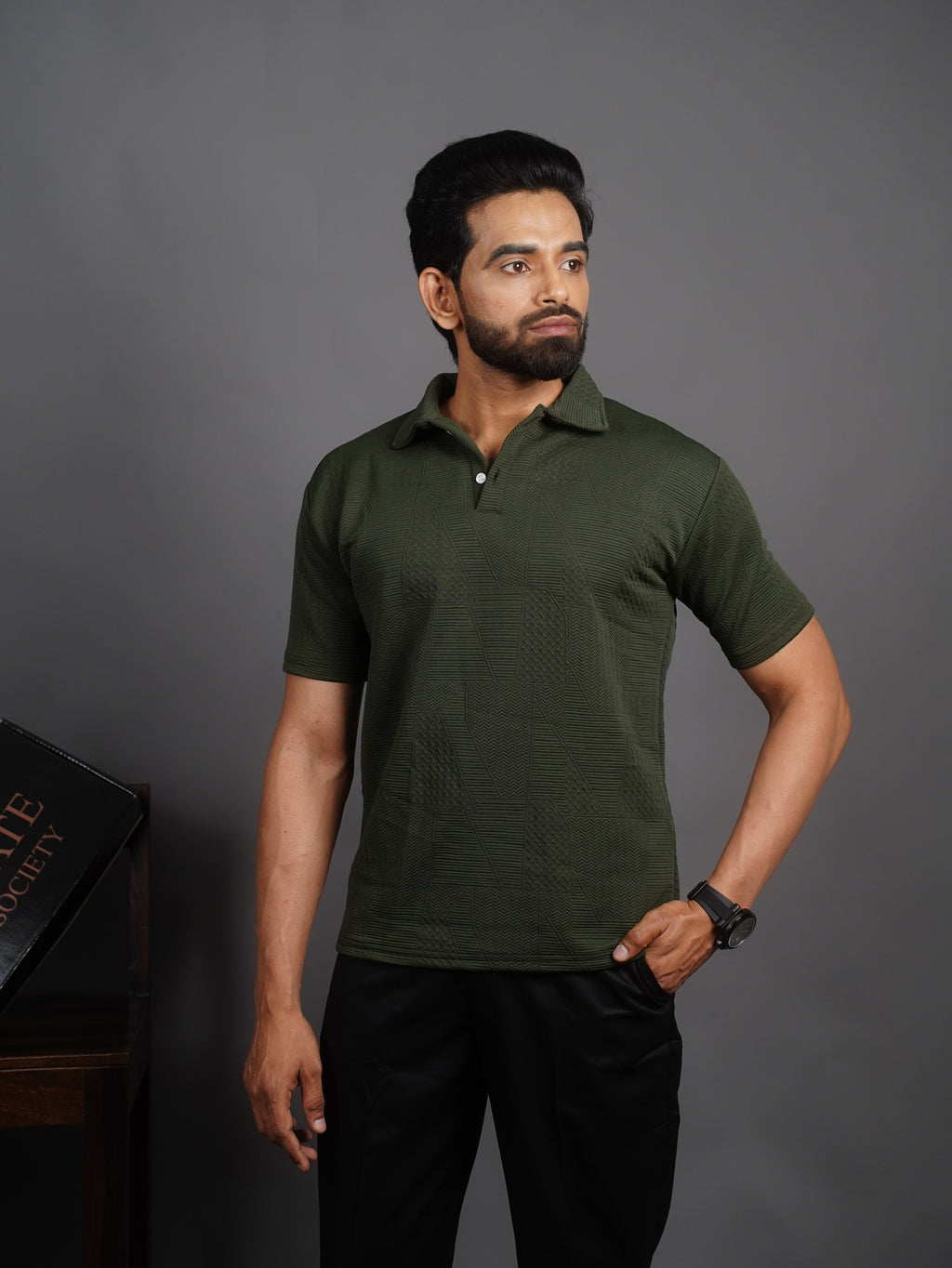 Polo-Shirt - Olive Green