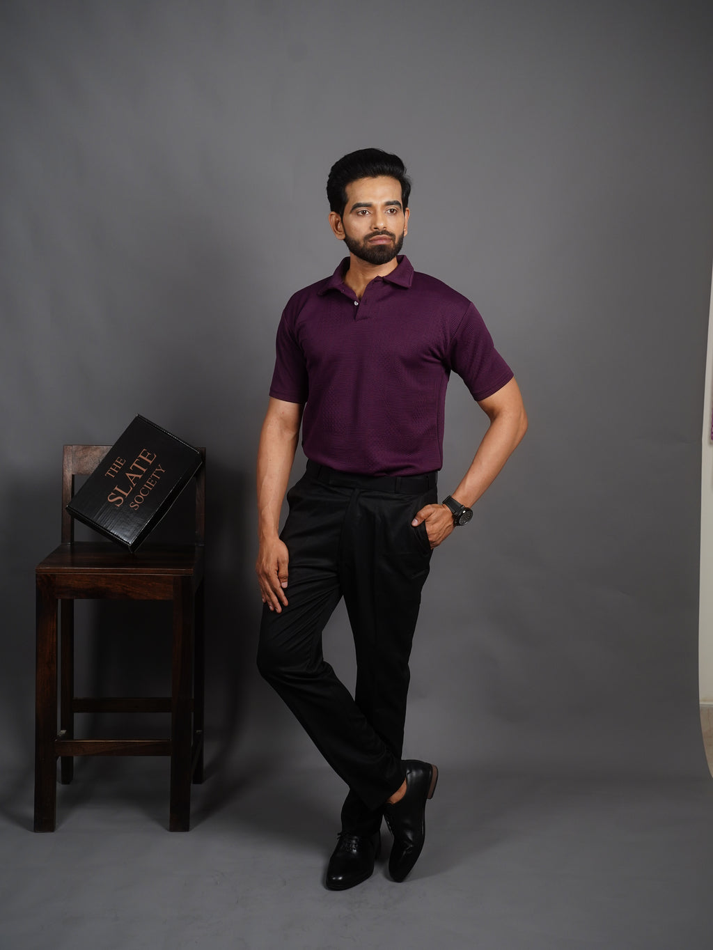 Polo-Shirt - Burgundy