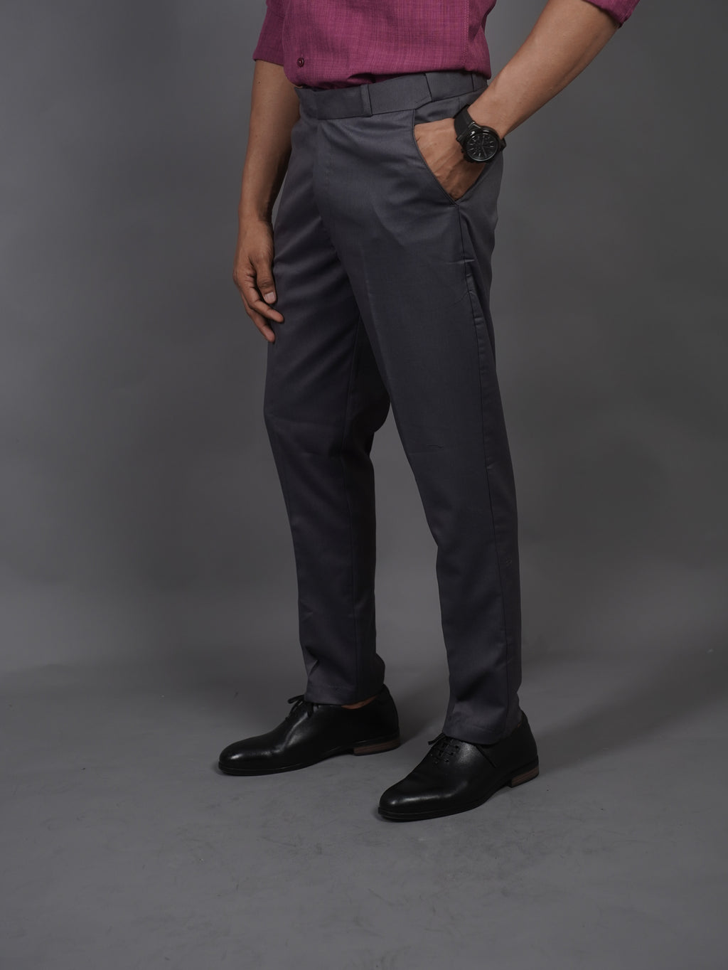 Slate Stretch Pant - 2 Way Strech - Dark Grey
