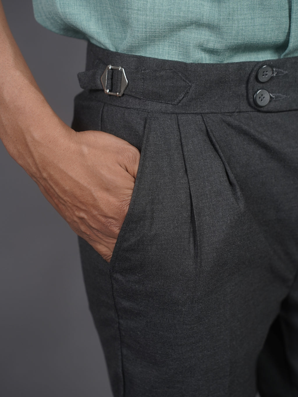 Gurkha Pant - Grey