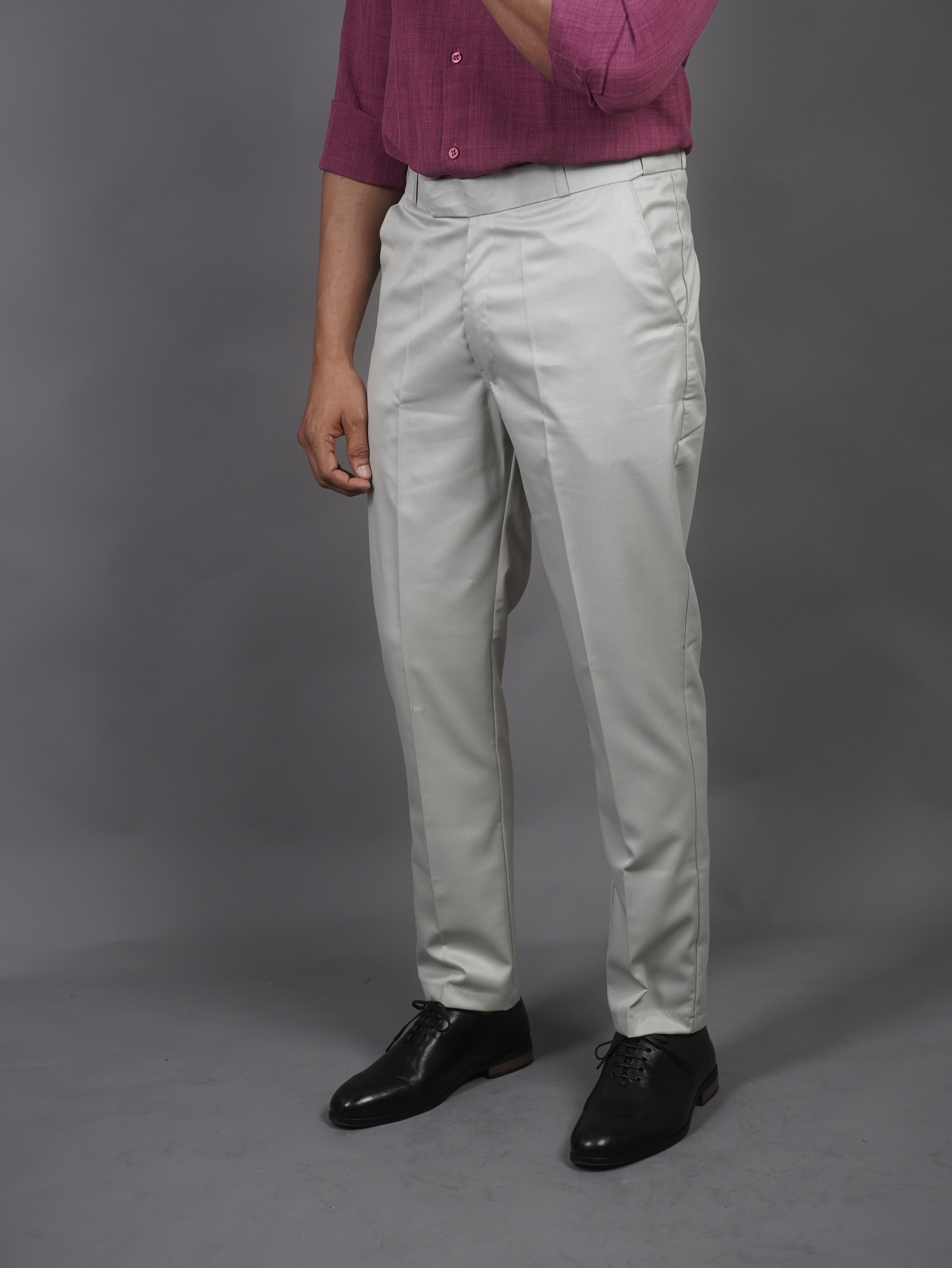 Slate Stretch Pant - 2 Way Strech - Silver Grey