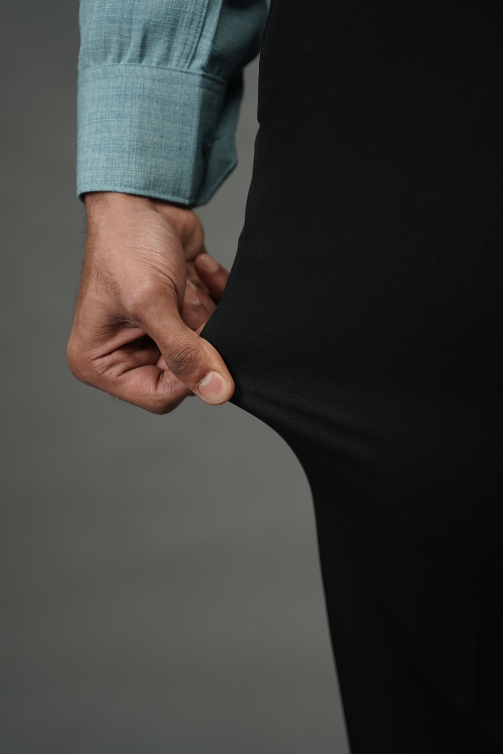 Slate Stretch Pant - Black