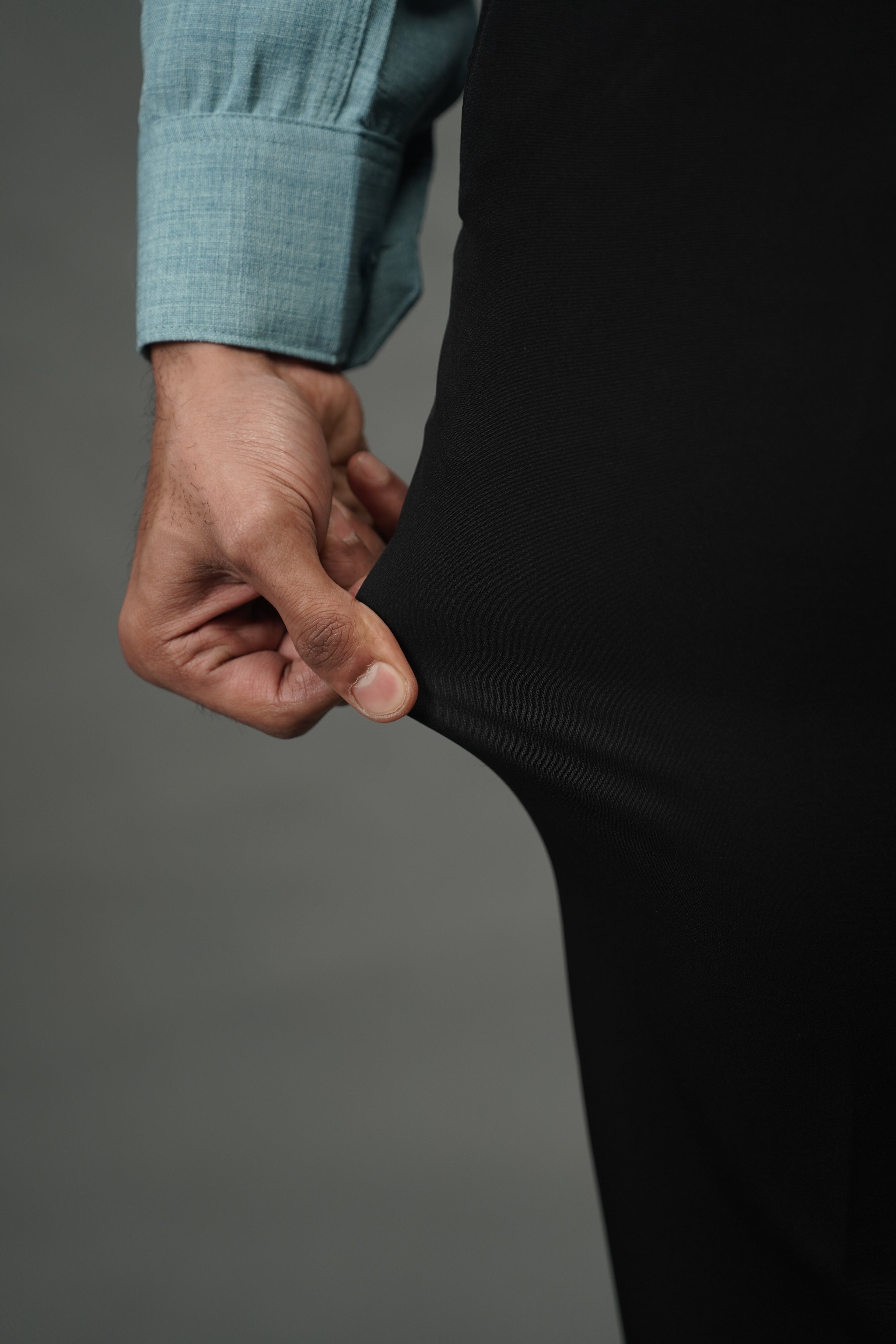 Slate Stretch Pant - Black