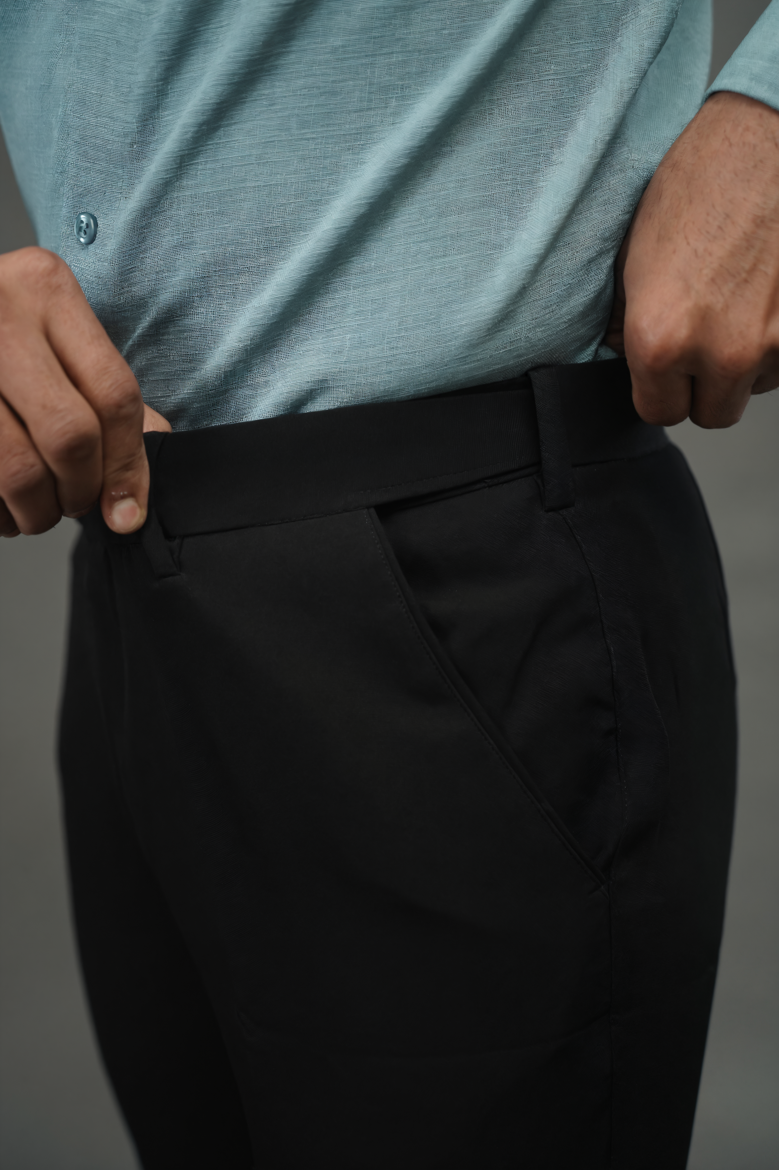 Slate Stretch Pant - Black